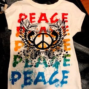 Peace Short Sleeve TShirt